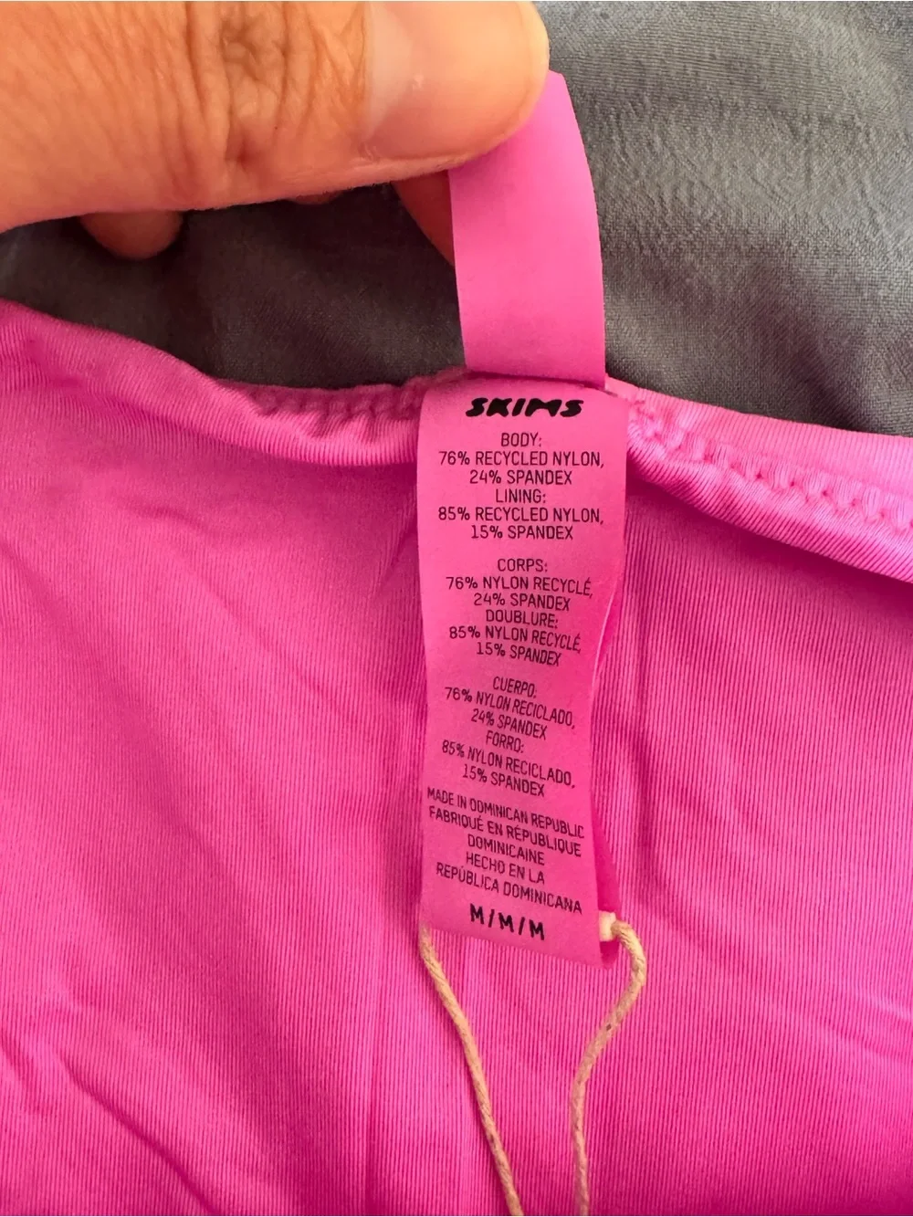 SKIMS new with tags recycled swim Mid Waist Swim Bottom